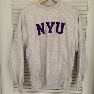 Champion NYU Crewneck